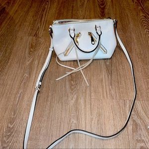 Rebecca Minkoff White purse crossbody